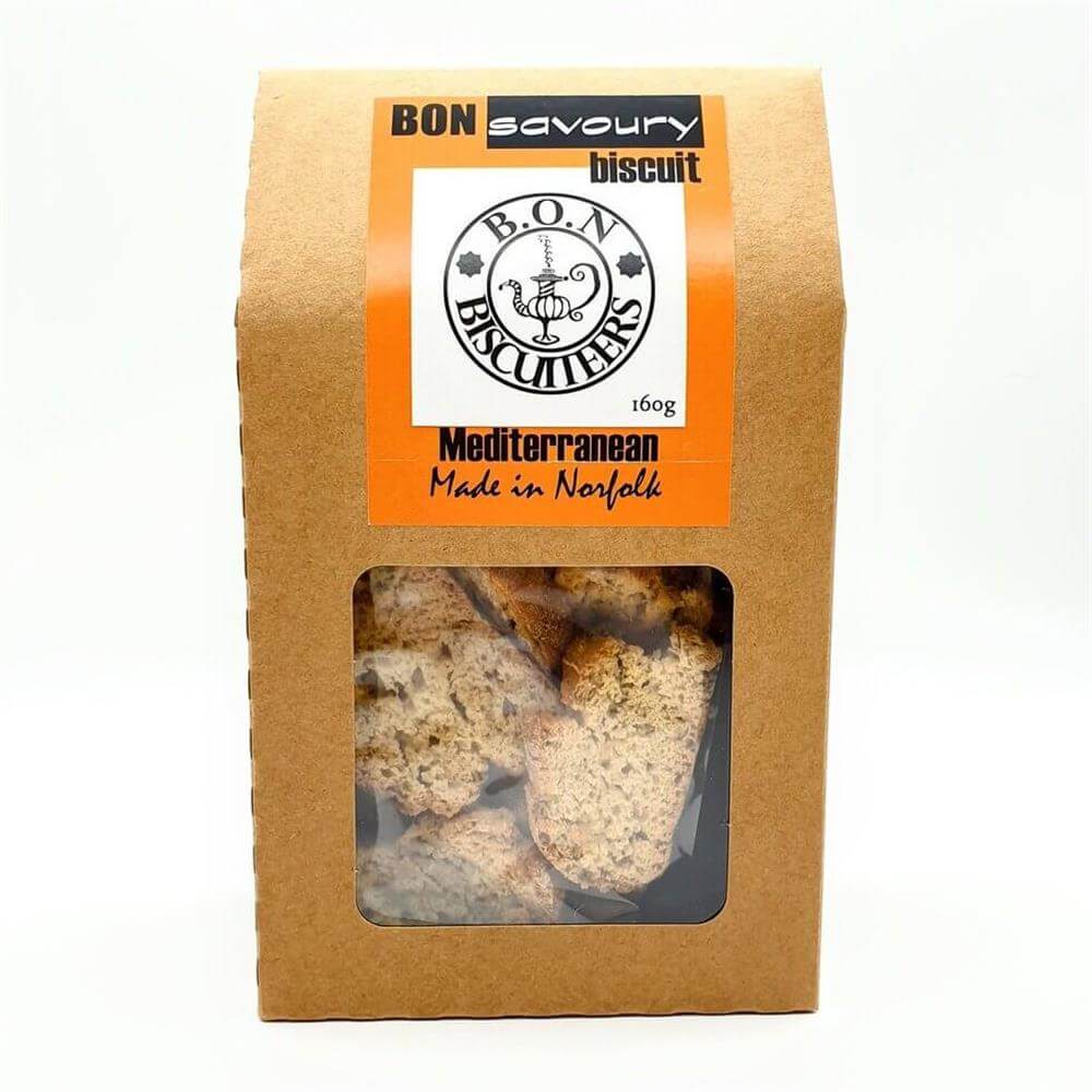 BON Bakery Mediterranean Bruschetta Savoury Biscuits 160G